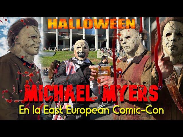 Michael Myers aterroriza OTAKUS 🩸 - East European Comic-Con 2024