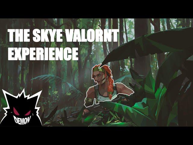 Amazing VALORANT Skye Experience (Ft. 3 year old niece)