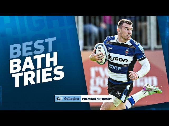 The Best Bath Tries of the Season | Gallagher Premiership Rugby 2023/24