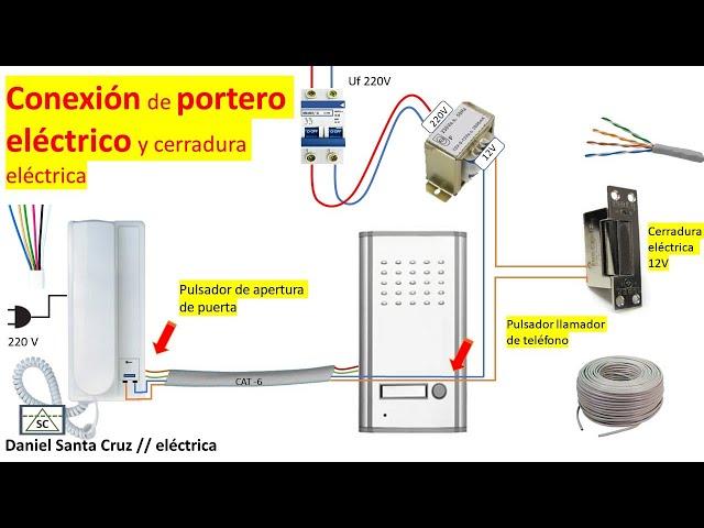 COMO INSTALAR UN PORTERO ELECTRICO