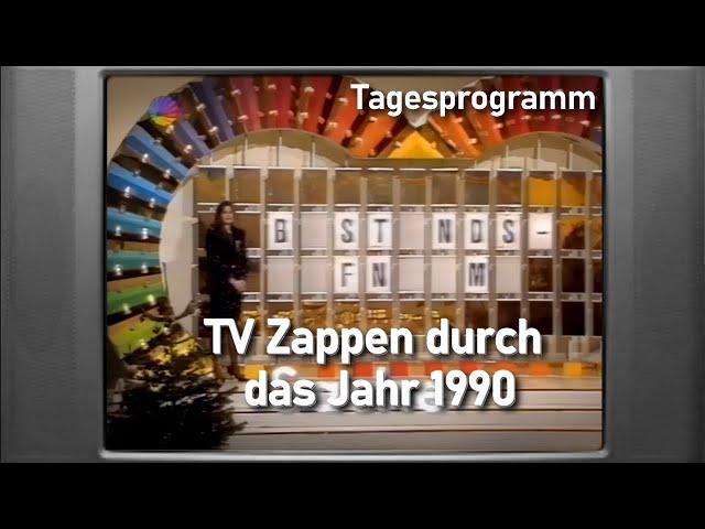 Zeitkapsel 1990:  Zappen durchs deutsche Fernsehen - Teil 1 Tagesprogramm