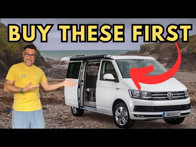 ESSENTIAL Campervan Accessories to Begin Van Life in 2024