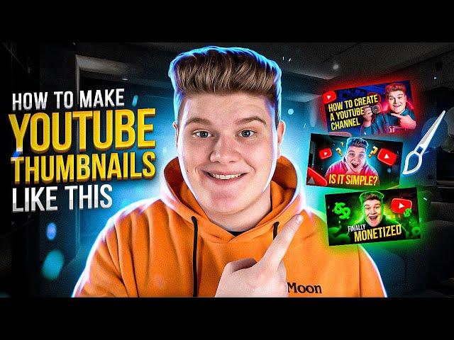 How to Make a Thumbnail for YouTube Videos with Glow Effect: Quick and Easy tutorial for Beginners