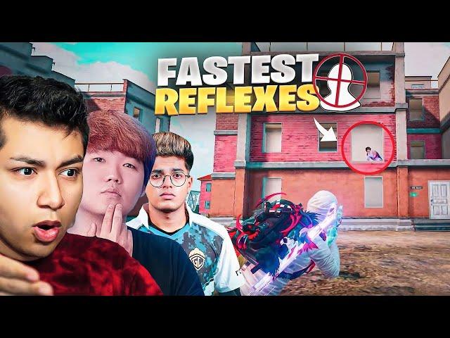 FASTEST PLAYERS IN THE WORLD | BGMI | PUBG MOBILE