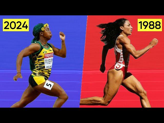 Which Female Sprinter has the Best Technique Ever?