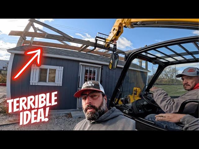 Moving the shed was a DISASTER! I'm so DUMB!