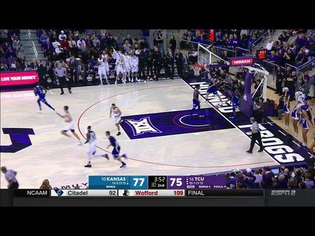 TCU Basketball- Deep Rescreen Roll