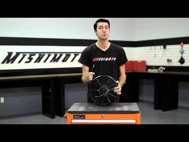 Universal 12" Slim Fan Features & Benefits by Mishimoto