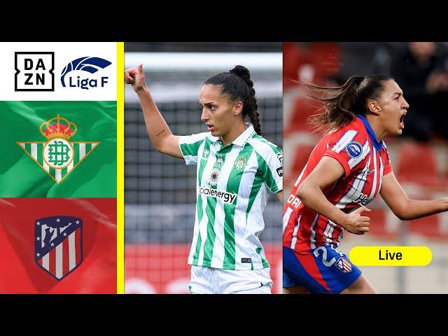 Real Betis Sevilla vs. Atlético de Madrid | Liga F 2024-25 Matchday 14 Full Match