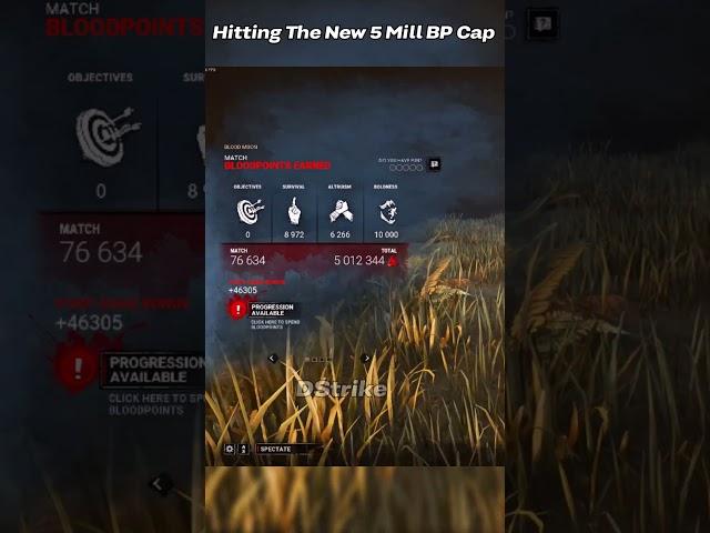 Dead By Daylight New BP Cap Is Now 5 Million