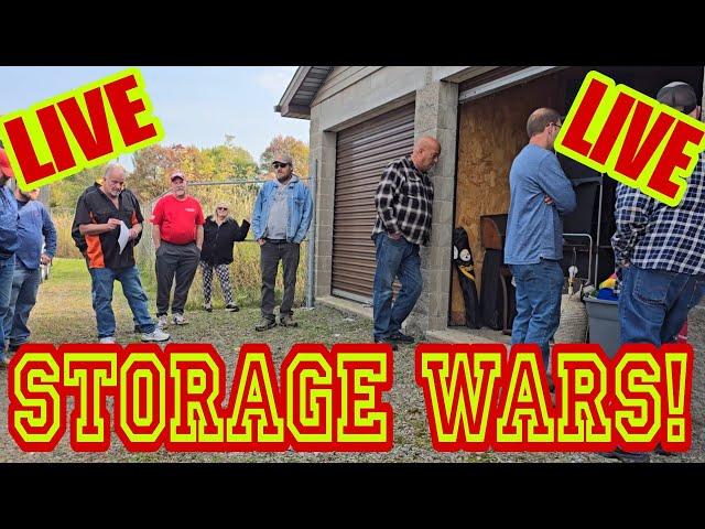 LIVE Storage WARS Auction With Abandoned Storage Units In OHIO And PA!