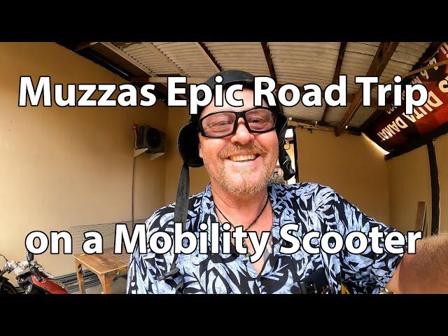 Muzzas Epic Mobility Scooter Road Trip