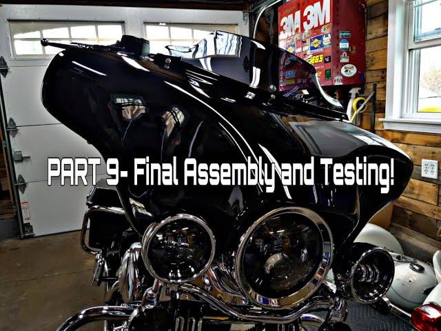 MUST SEE!!! Harley Road King Batwing Fairing Installation Video- Part 9 (Final Assembly and Testing)