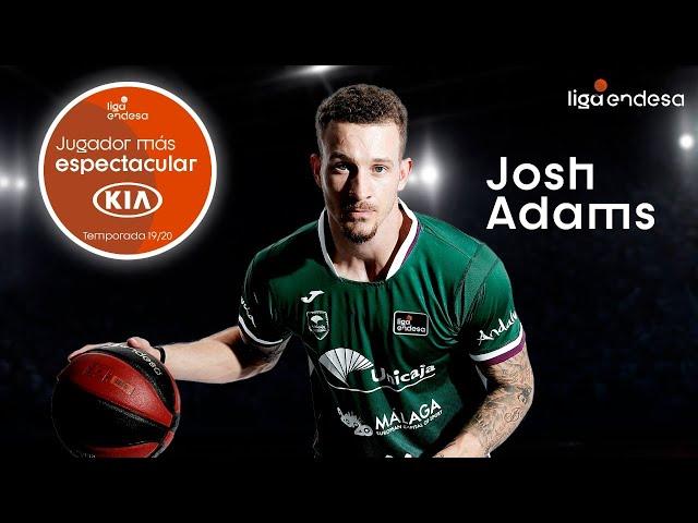 JOSH ADAMS, jugador más Espectacular KIA de la Liga Endesa