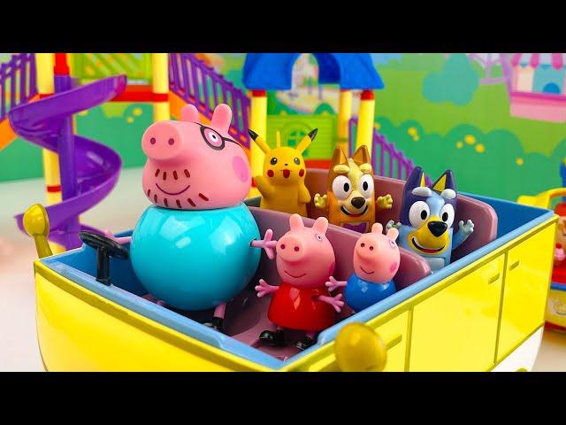 Best BLUEY & PEPPA PIG Toy Learning Videos for Kids and Toddlers | Pretend Play by Niki's Playhouse