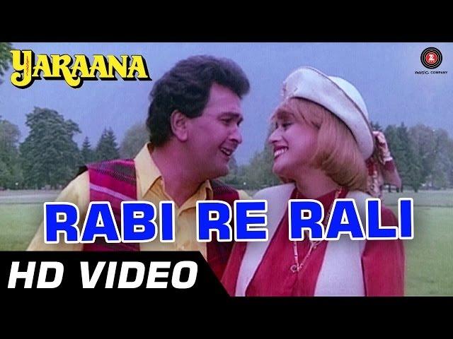 Rabi Re Rali | Yaraana [1995] | Rishi Kapoor, Madhuri Dixit | Romantic Songs