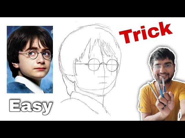 very easy - harry potter Drawing | Harry Potter