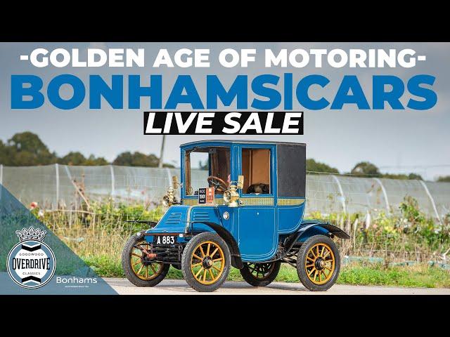 Bonhams|Cars The Golden Age of Motoring Sale | Live stream