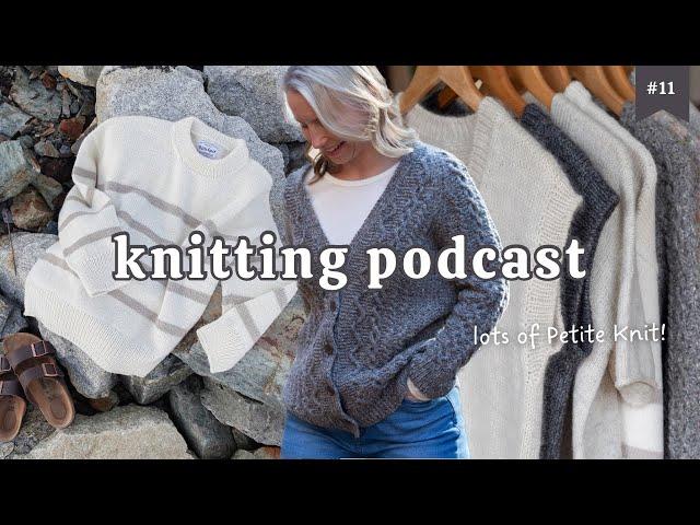 it’s cozy season! simple, classic patterns + my favorite knitting channels | knitting podcast ep. 12