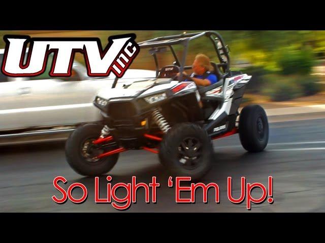 UTV INC Polaris RZR XP 1000 XP1K Burn Out Donut Drift