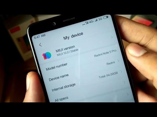 MIUI 10 0 1 0 Stable Update released for Redmi Note 5 Pro Other Xiaomi devices (cc)