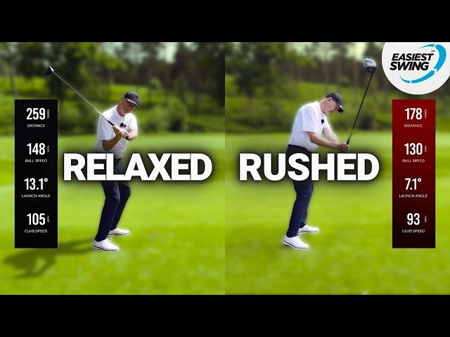 Why 99% of Senior Golfers Rushing the Downswing Hit Poor Shots