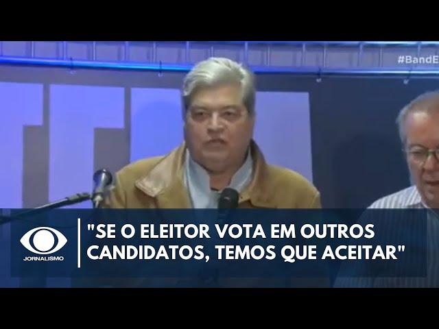 "Se o eleitor vota em outros candidatos, temos que aceitar", diz Datena | Eleições 2024