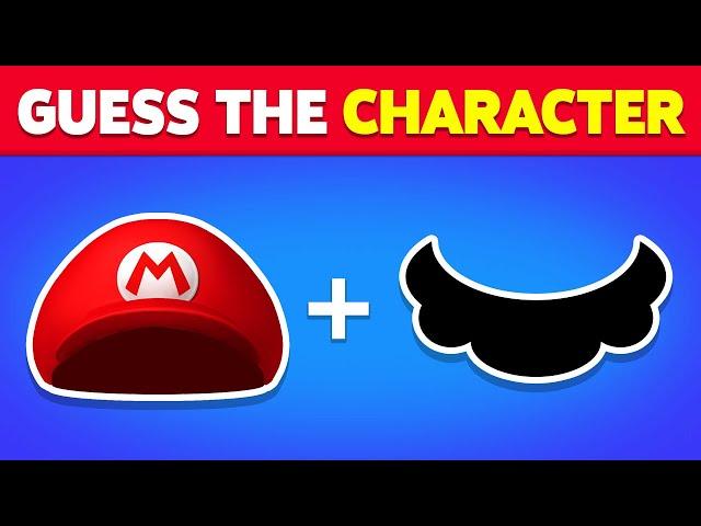 Guess the Mario Character by Their Voice + Emoji  Super Mario Bros Quiz