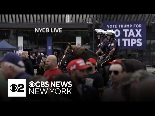 Long Island Democrats seek reimbursement for Trump rally costs