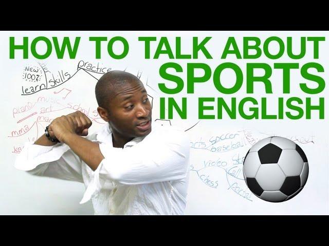 How to talk about sports in English