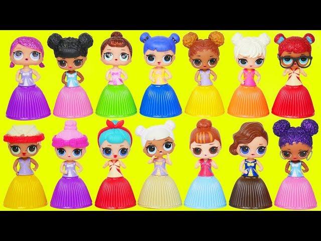 LOL Surprise Dolls Dress Up in Cupcakes