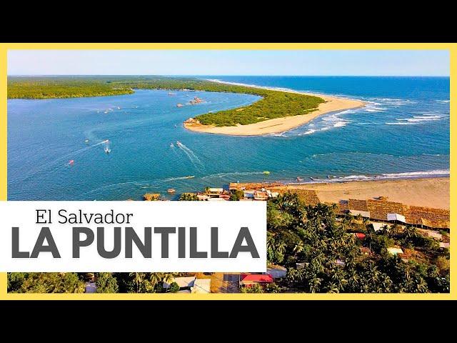 EL SALVADOR LA PUNTILLA BEACH Drone 4K