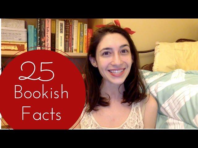 25 Bookish Facts Video