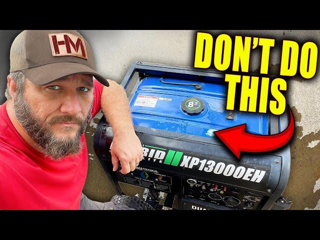 This Will Destroy Your Emergency Generator! Don't Make This Mistake