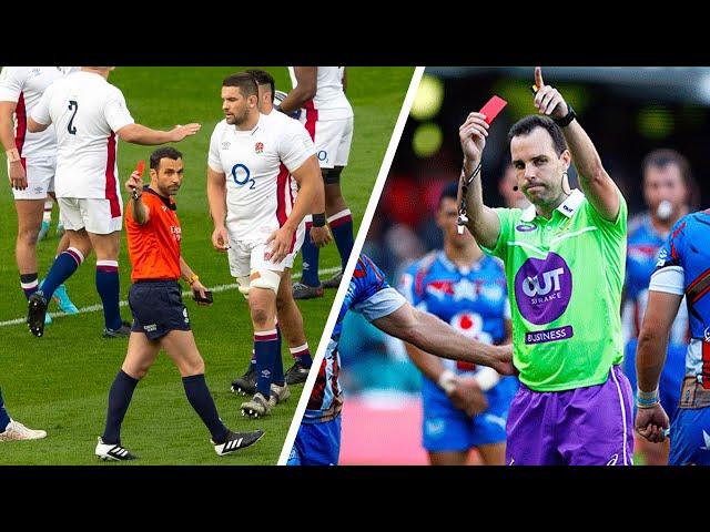 Top 5 Fastest Red Cards in Rugby!