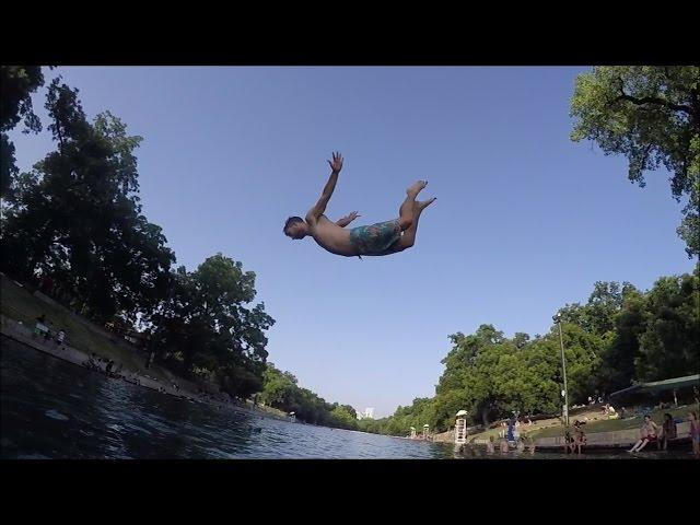 Daily Travel VLOG 10: Removing floors + Barton Springs Swim!!!