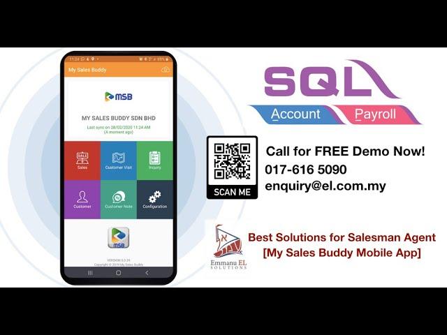 My Sales Buddy (MSB) - Salesman Mobile App (SQL Accounting)