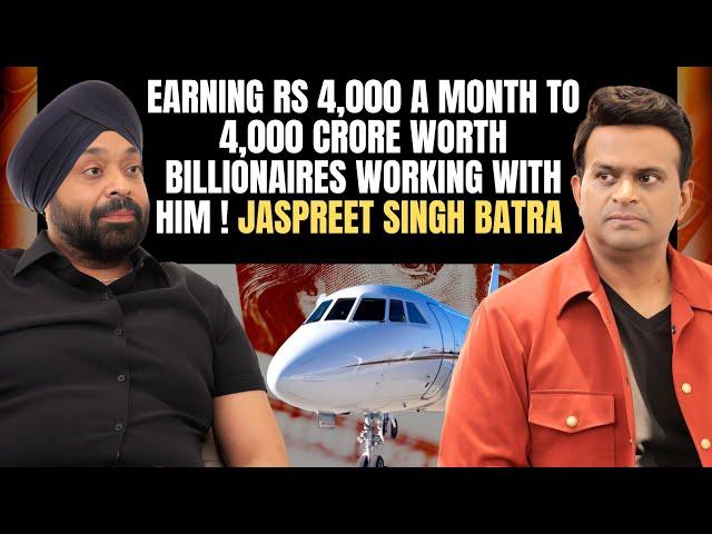 From working in a mobile store to  running a Private Jet Business : The Jaspreet Singh Batra Story!