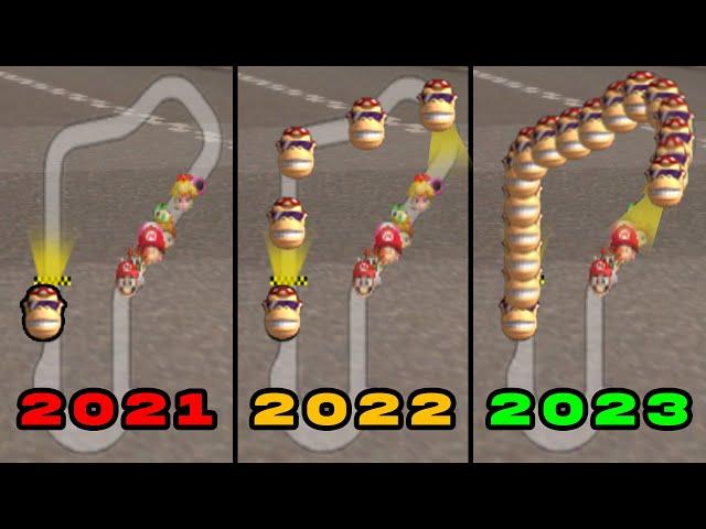 The Evolution Of My Mario Kart AI