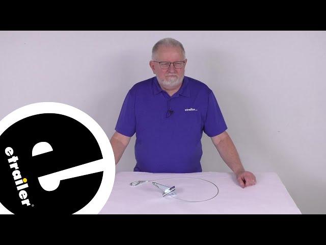etrailer | Replacement Breakaway Cable for Dexter Model 60 Brake Actuators Feature Review