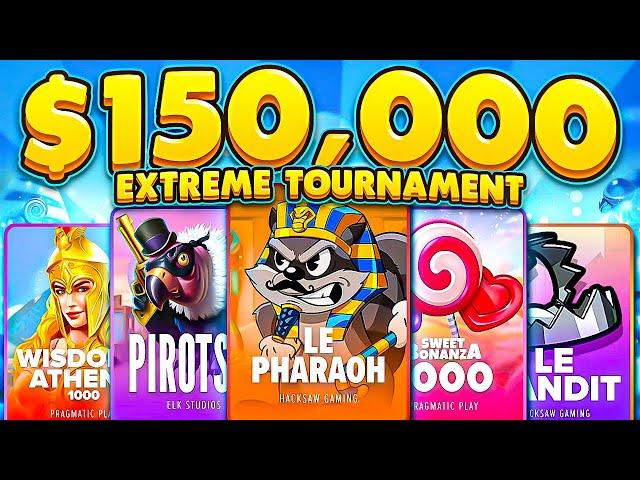 THE $150,000 EXTREME SLOT TOURNAMENT MADNESS!