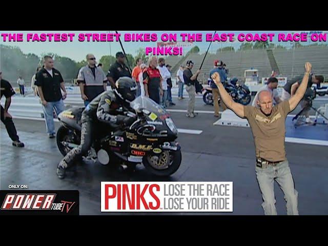 PINKS - Lose The Race...Lose Your Ride! 500+ HP Turbo Street Bikes Race For Titles- Full Episode