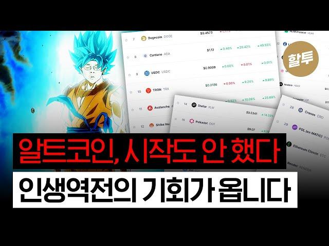 1353. 비트코인 10만불 시대, 알트코인은 시작도 안했다!