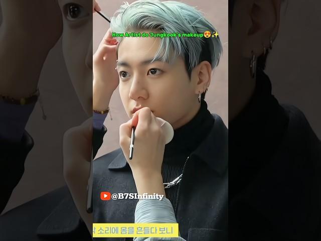 Jungkook’s Makeup Artist Be Like  vs Jungkook Be Like 