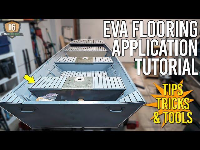 EVA Foam Boat Flooring Complete Application Guide | Jon Boat Build