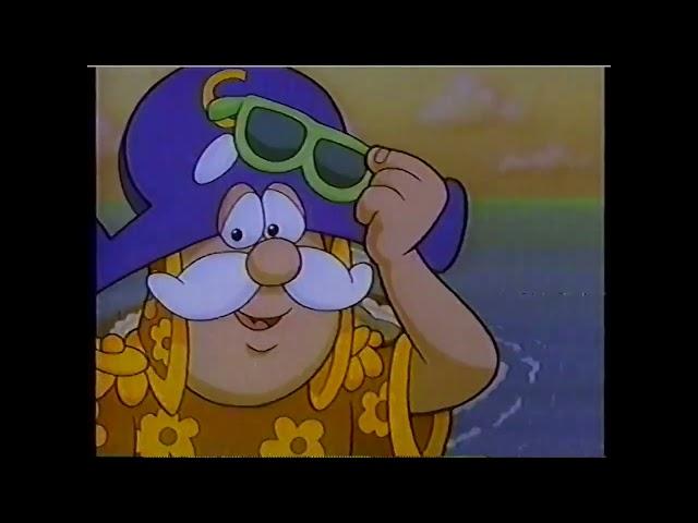 Cap'n Crunch in Summer Vacation Commercial(George J. Adams as Cap'n Crunch)(WangFilm-AKOM)(1991)