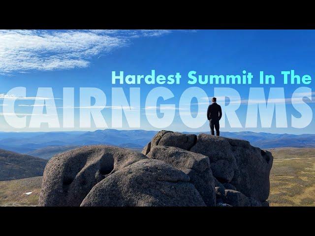 Is this the hardest mountain in the Cairngorms National Park?