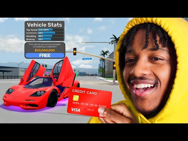 Roblox Driving Empire, But EVERYTHING Is FREE..