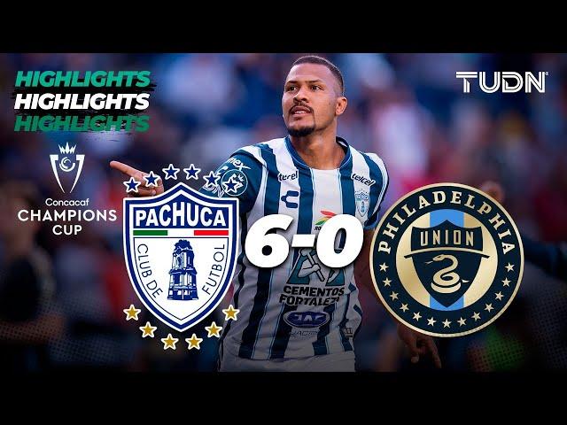 HIGHLIGHTS - Pachuca (6)6-0(0) Philadelphia | CONCACHAMPIONS 2024 | TUDN