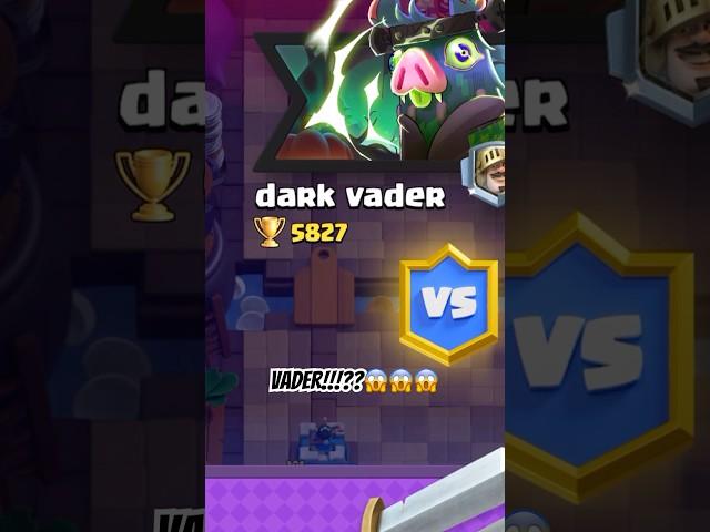 After this round Vader will say: “Oh sith!” Clash Royale #shorts